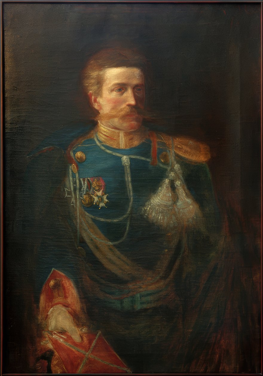 Autoportrét v uniformě od Fritz von Uhde