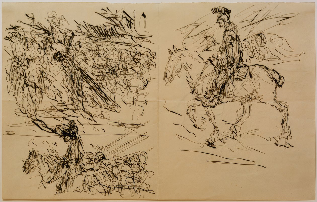 Studie na "Golgotě" od Fritz von Uhde