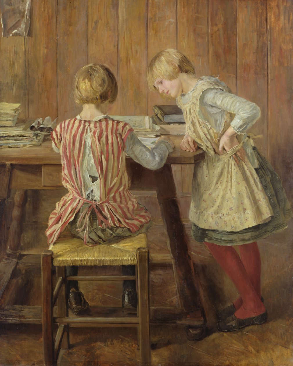 Obrazová kniha, 1889 od Fritz von Uhde