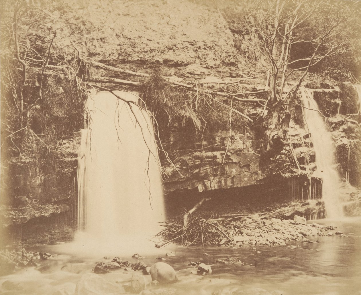 Dolní vodopád, 1856. od G. B. Gething