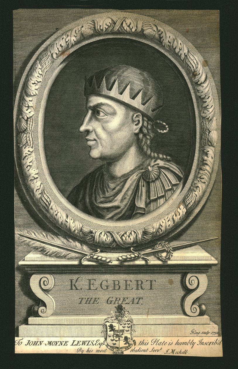 Král Egbert Veliký, 1732 od G King
