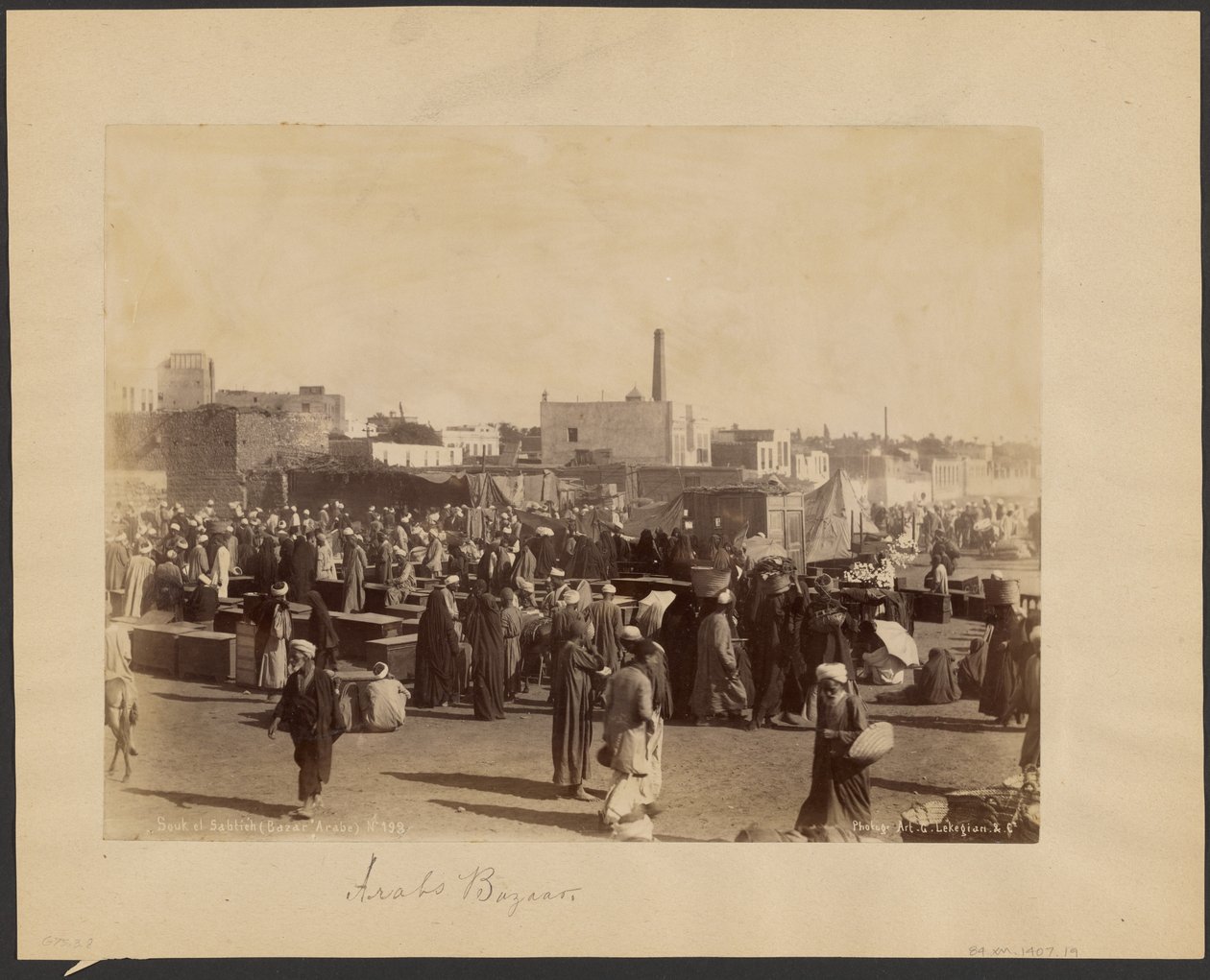 Souk el Sabtieh (Bazar Arabe) od G. Lekegian