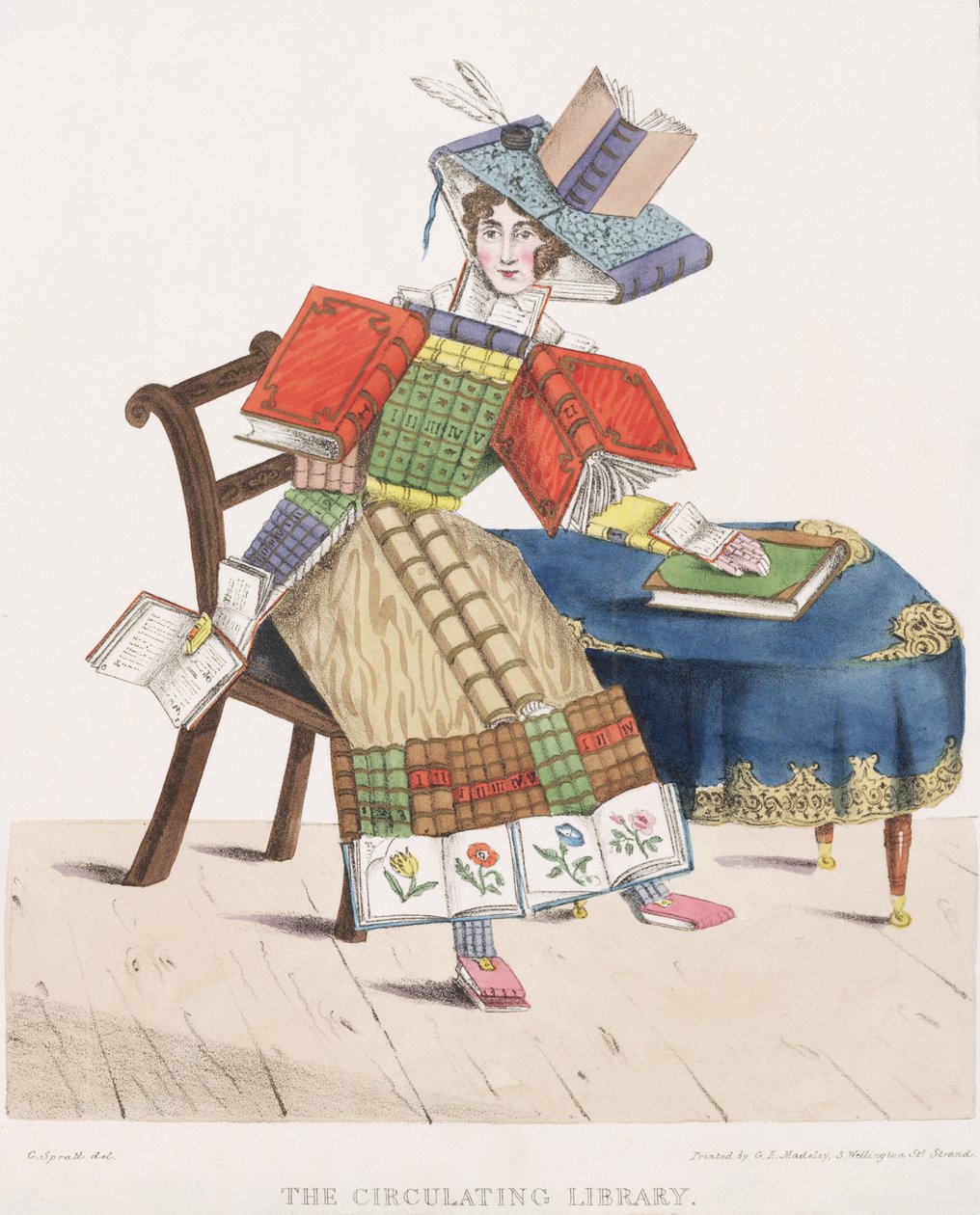The Circulating Library, 1830 od G. Spratt