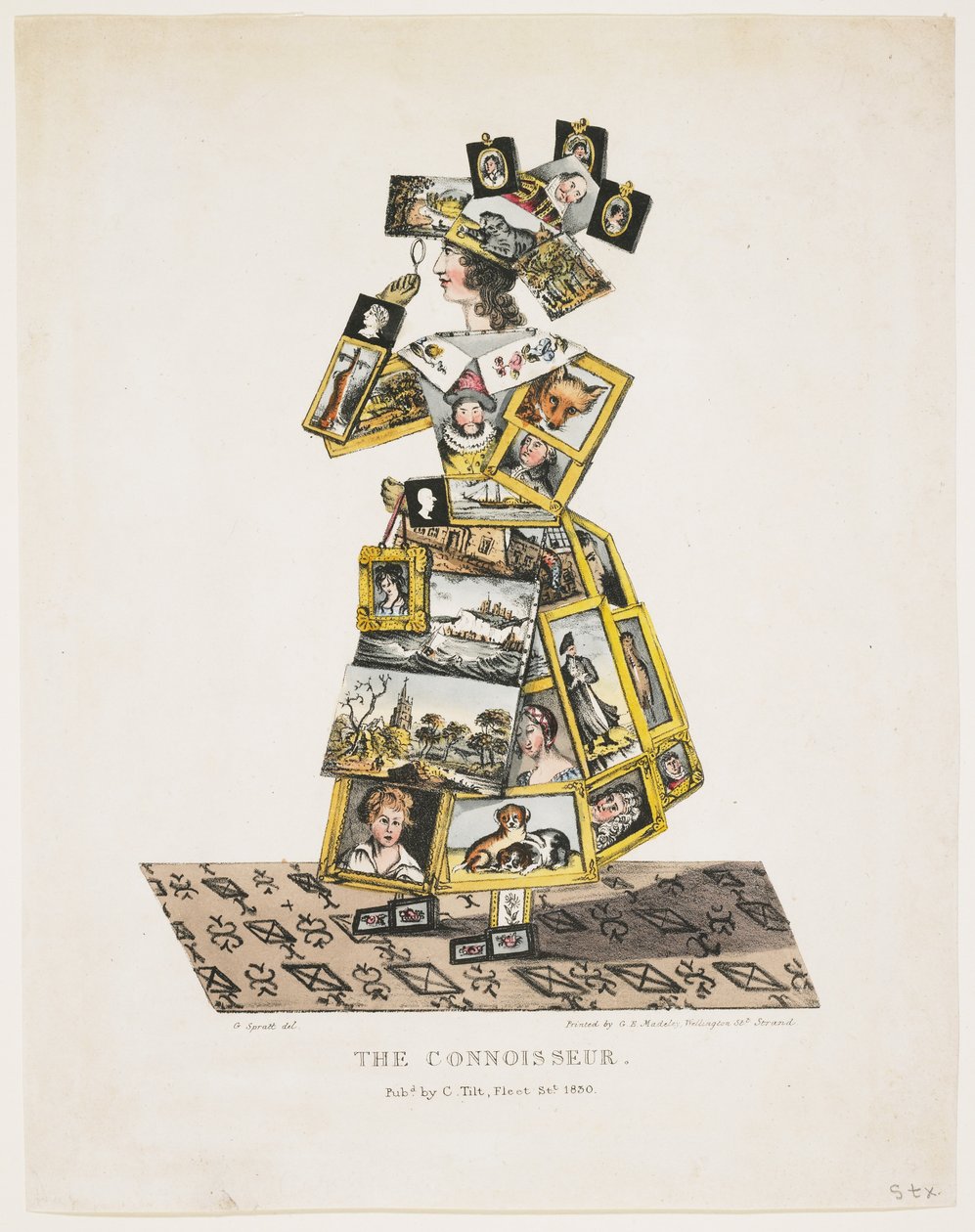 Znalec, 1830 od G. Spratt