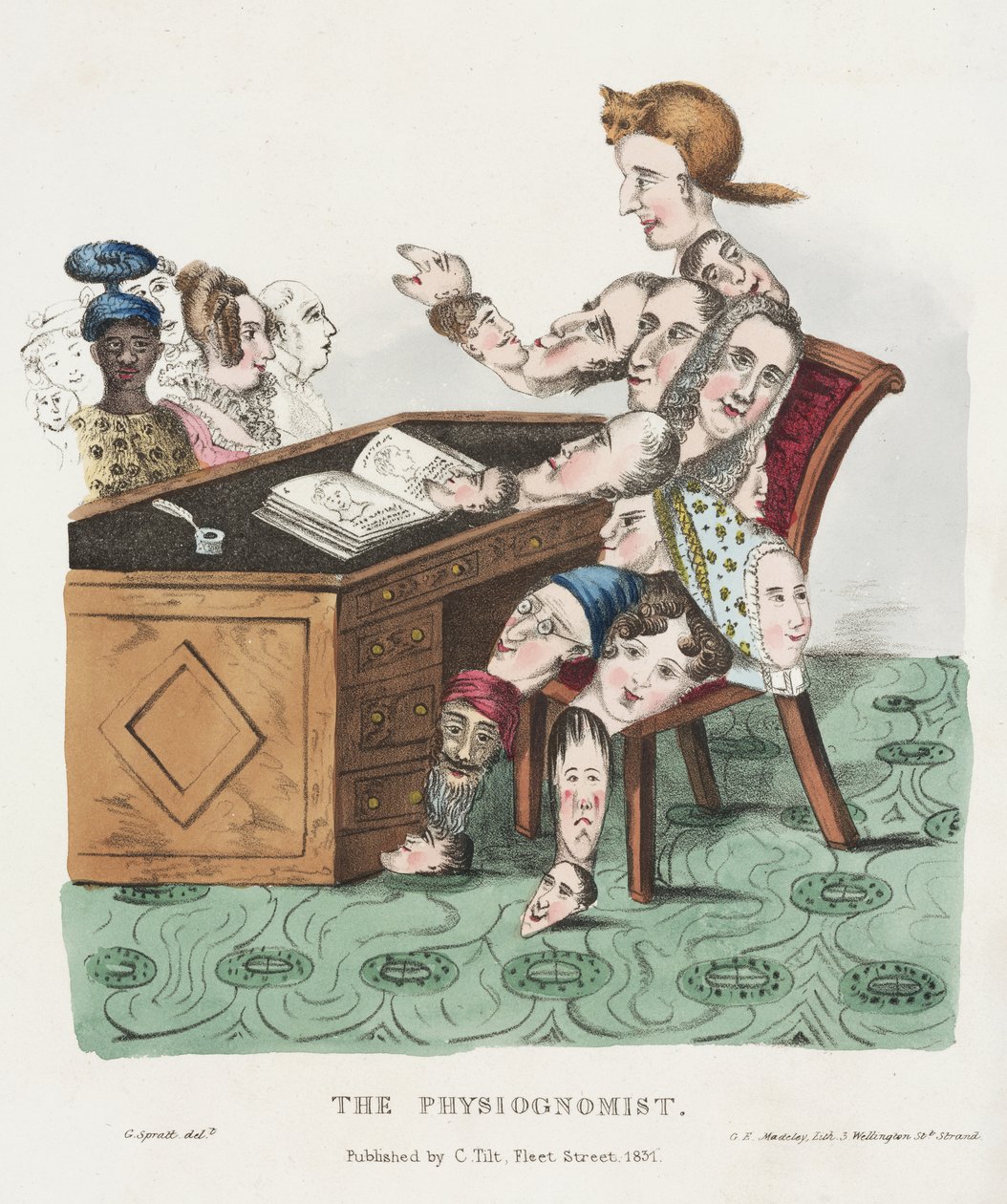 The Physiognomist, 1831 od G. Spratt