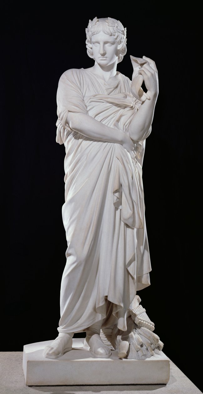 Virgil (70-19 př.nl) 1861 (mramor) od Gabriel Jules Thomas
