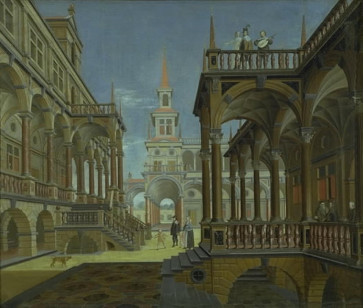 Kus architektonického motivu od Gabriel Engels