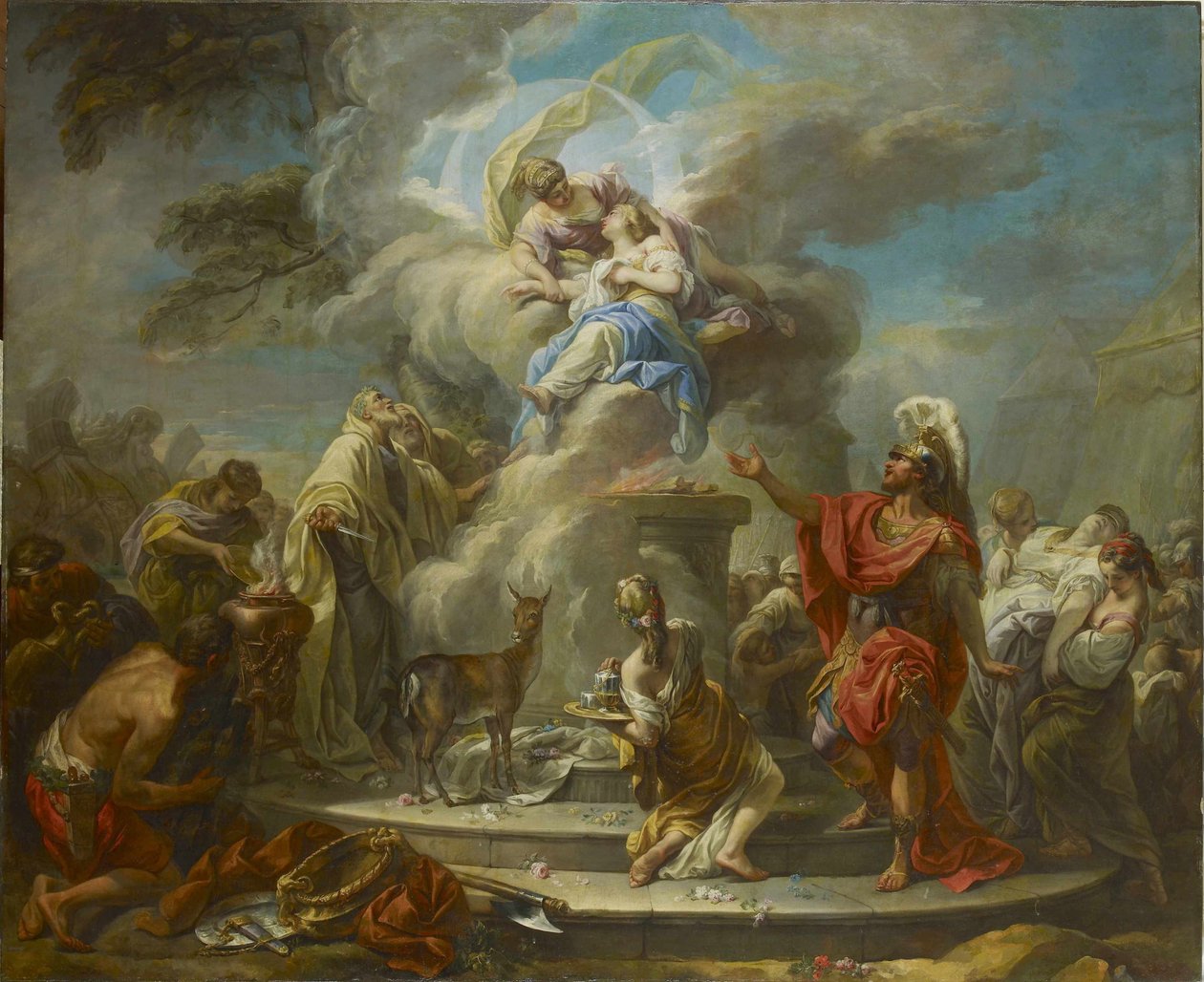 Oběť Ifigenie, 1749-1750. od Gabriel Francois Doyen