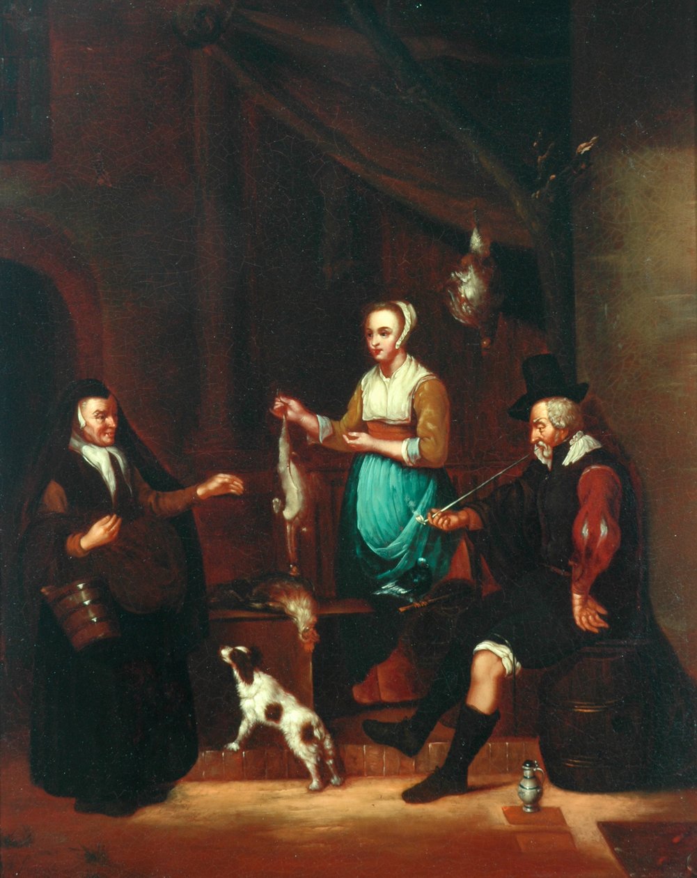 Le Marchand de Volaille od Gabriel Metsu