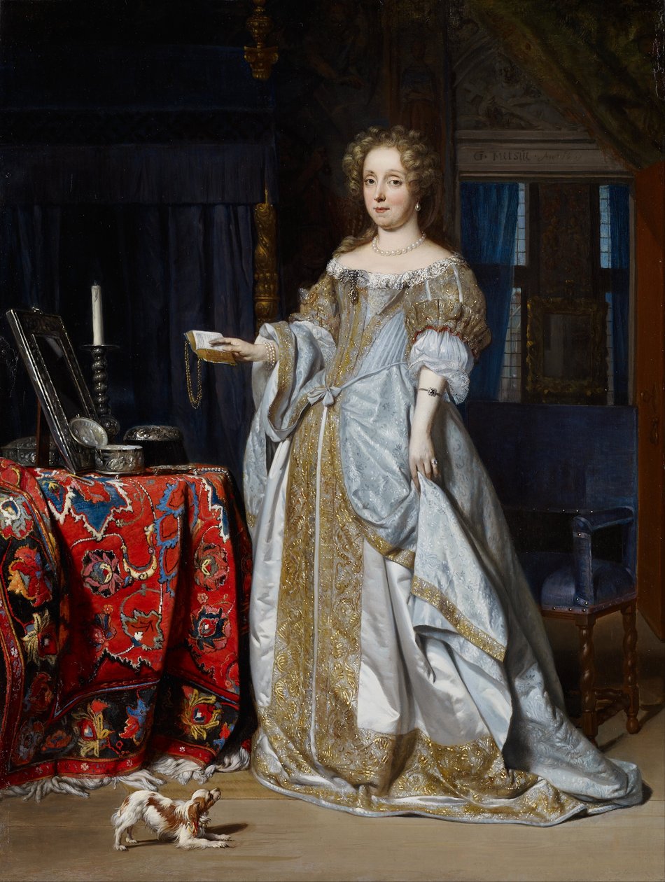 Lucia Wijbrants (1638-1719) od Gabriel Metsu