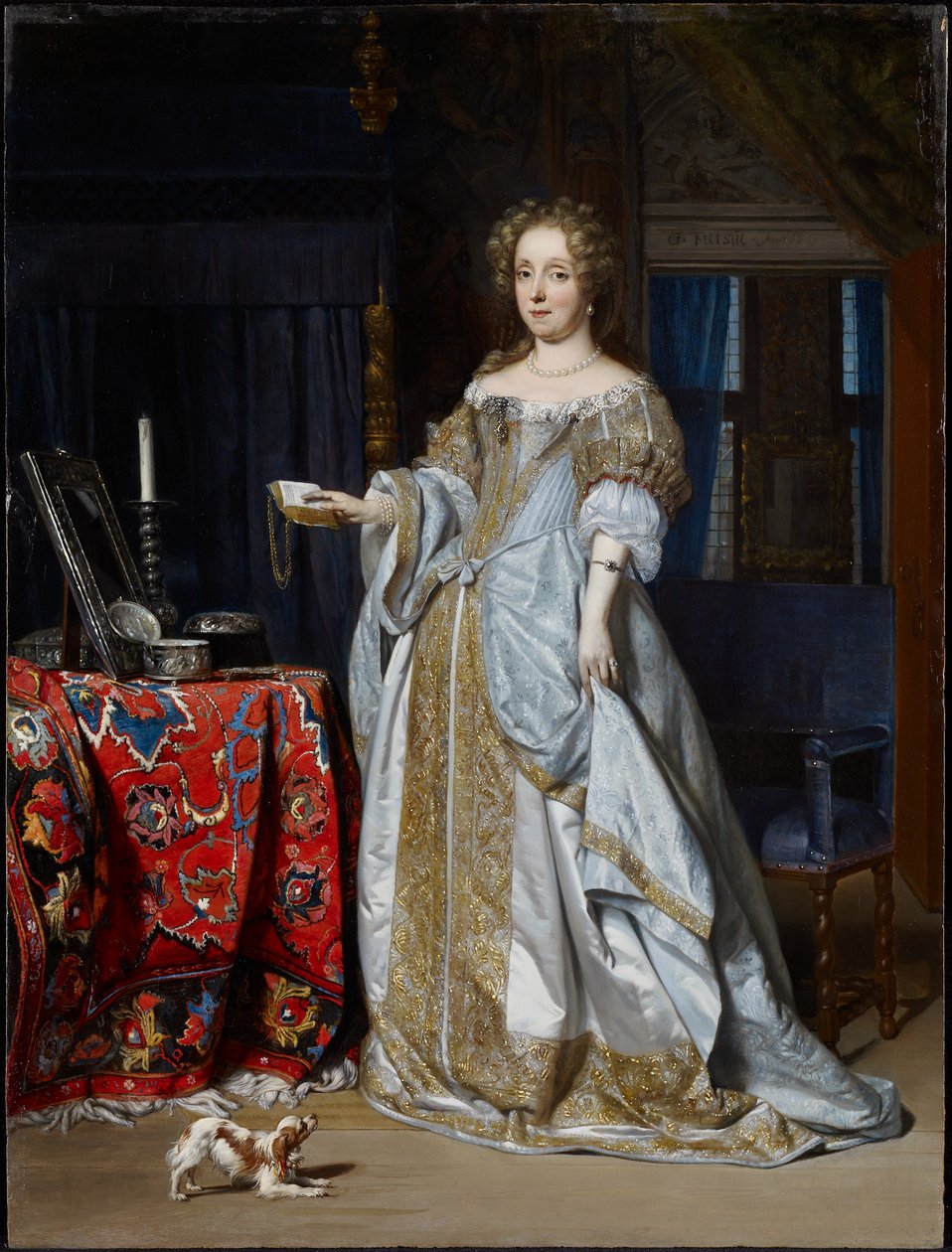 Portrét dámy od Gabriel Metsu