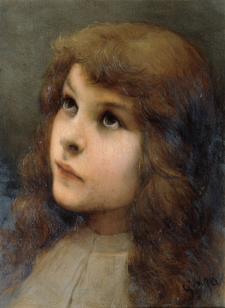 studijní vedoucí od Gabriel von Max