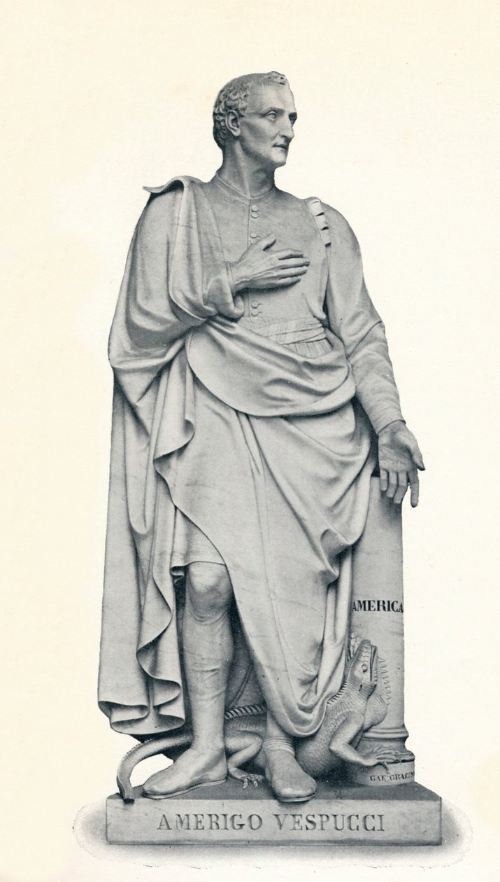 Amerigo Vespucci, 1454-1512, 1912 od Gaetano Grazzini