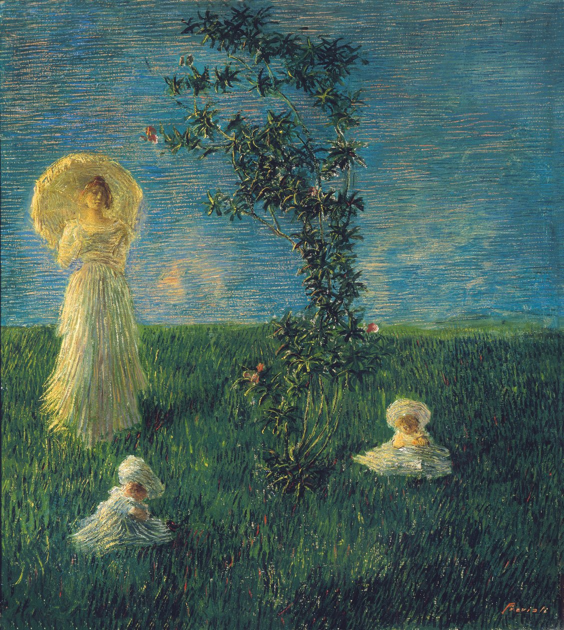 Na louce Mír, 1889-1890. od Gaetano Previati