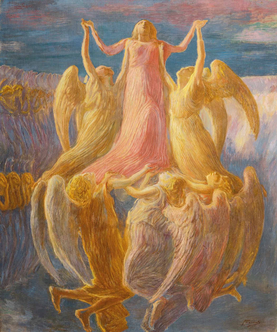 Předpoklad, c. 1903. od Gaetano Previati