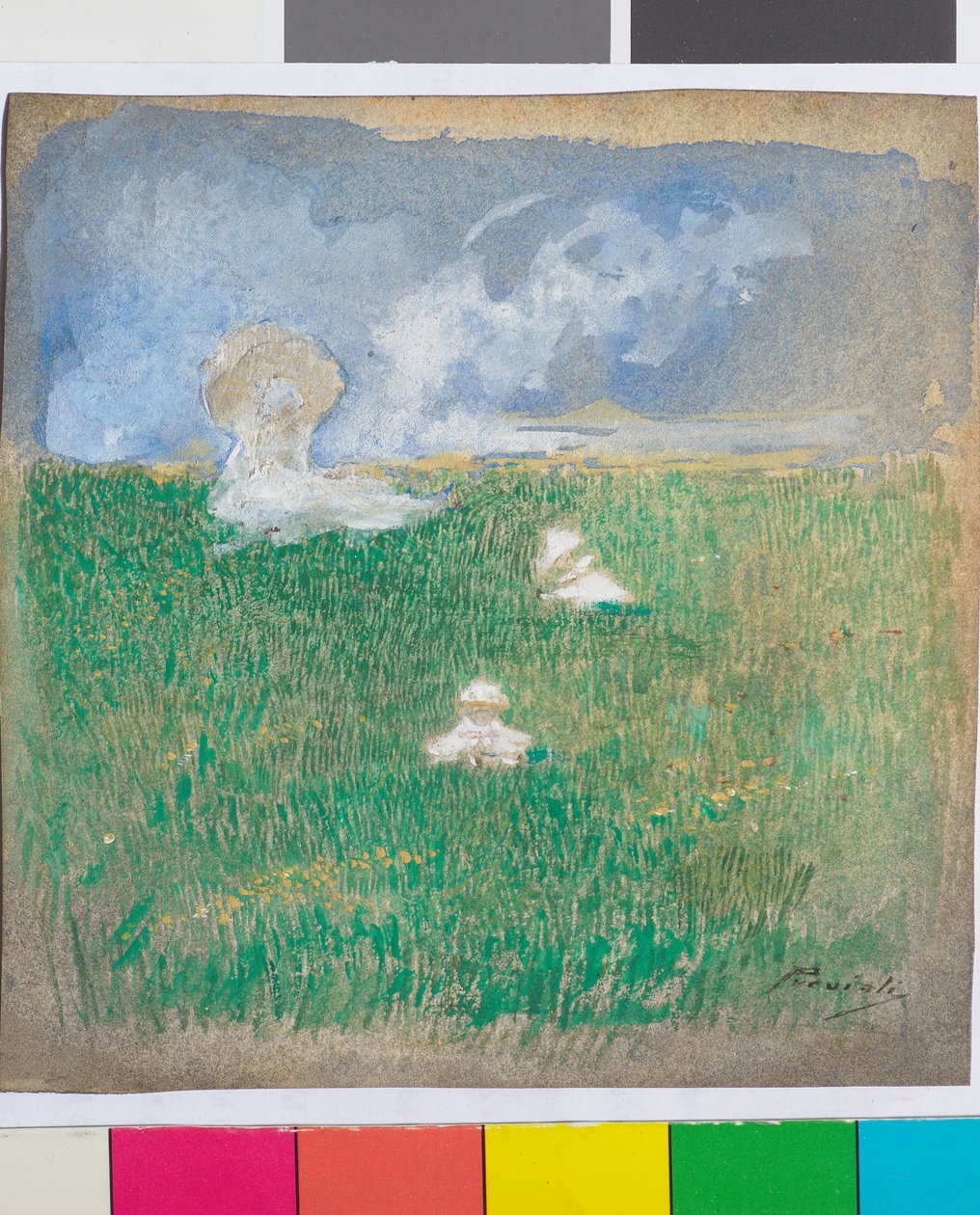 Mír, kolem roku 1901 od Gaetano Previati