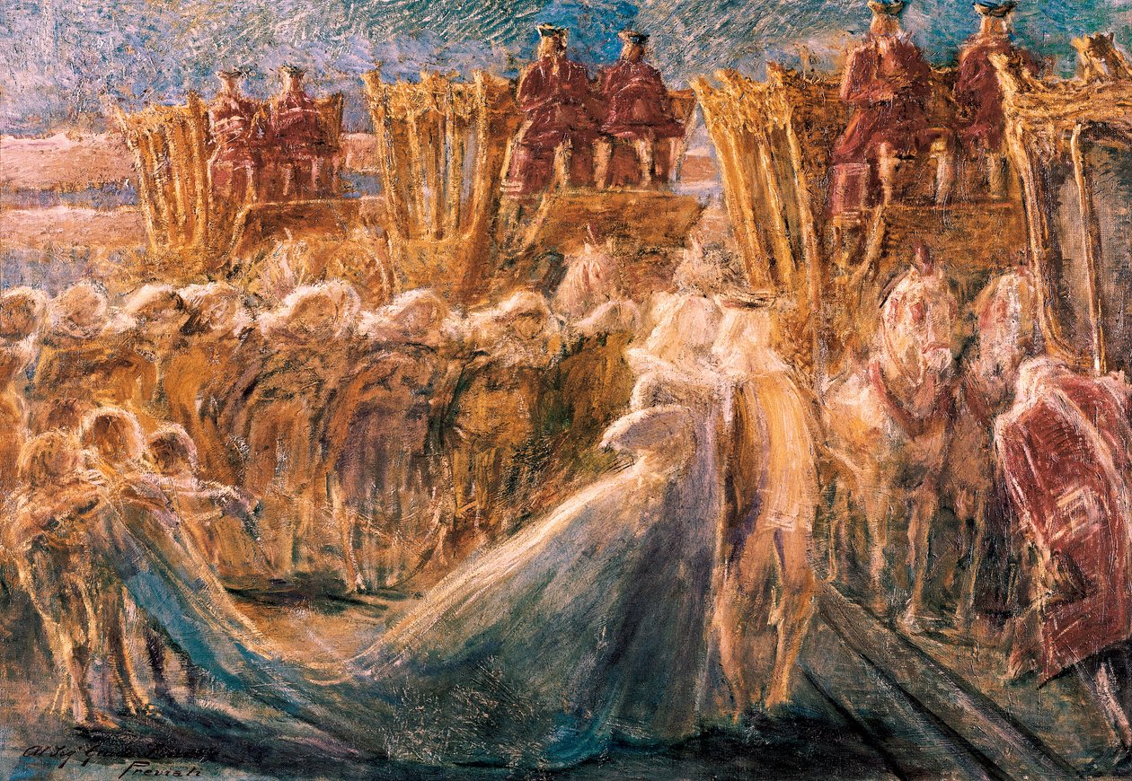 Král Slunce od Gaetano Previati