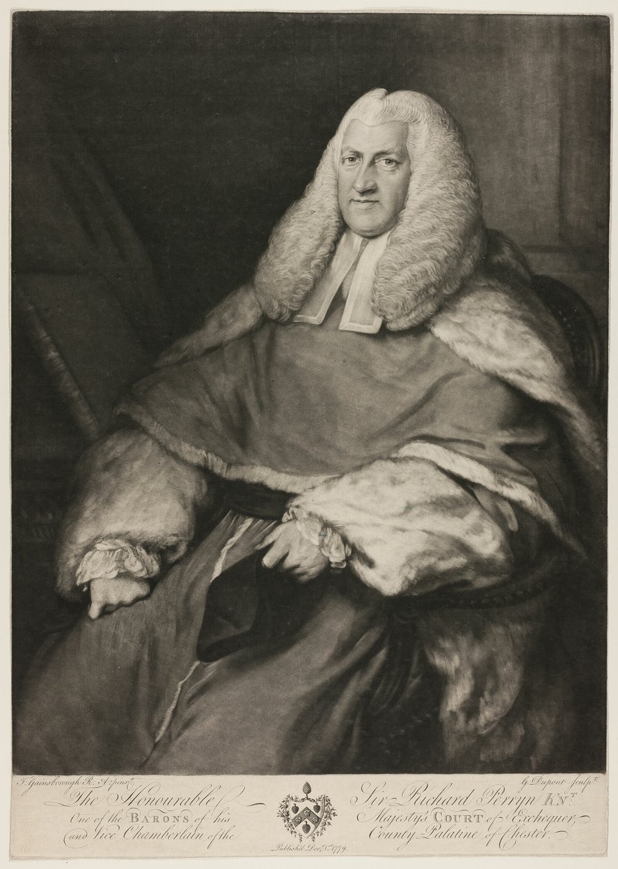 Sir Richard Perryn od Gainsborough Dupont
