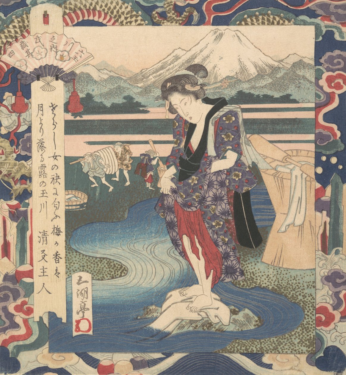Tisk, cca. 1830. od Gakutei