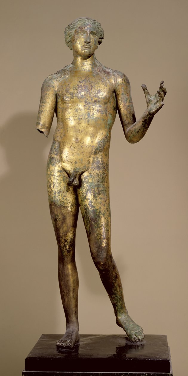 Apollo, z Lillebonne (pozlacený bronz) od Gallo Roman