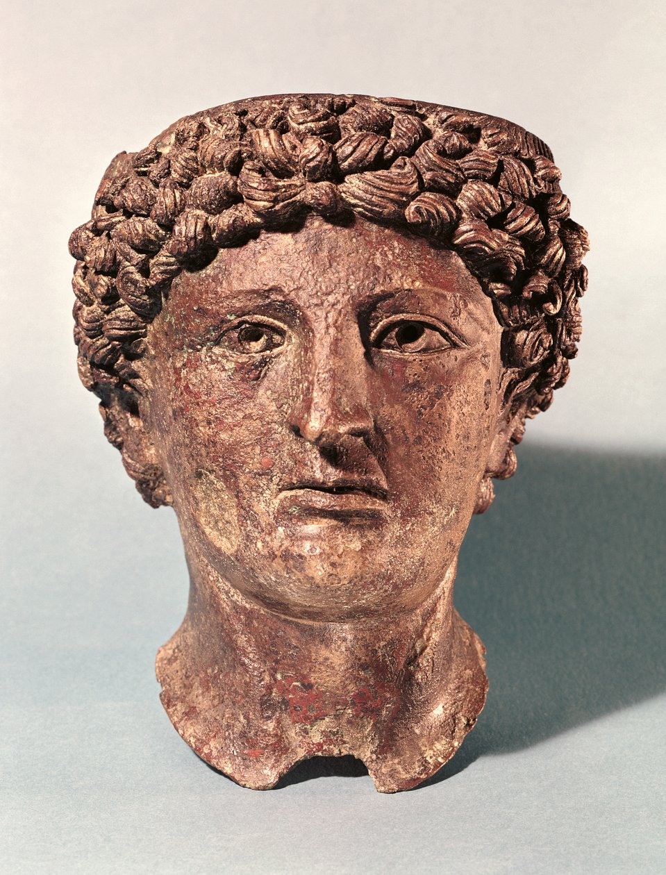 Vedoucí Apollo, z Lillebonne (bronz) od Gallo Roman