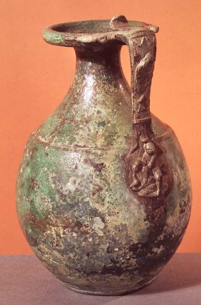 Oinochoe, z Etreux (bronz) od Gallo Roman