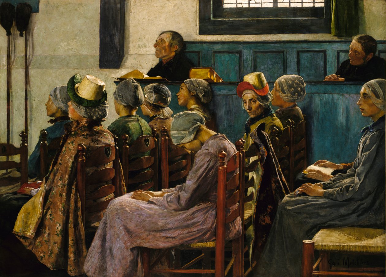 Kázání, 1886. od Gari Melchers