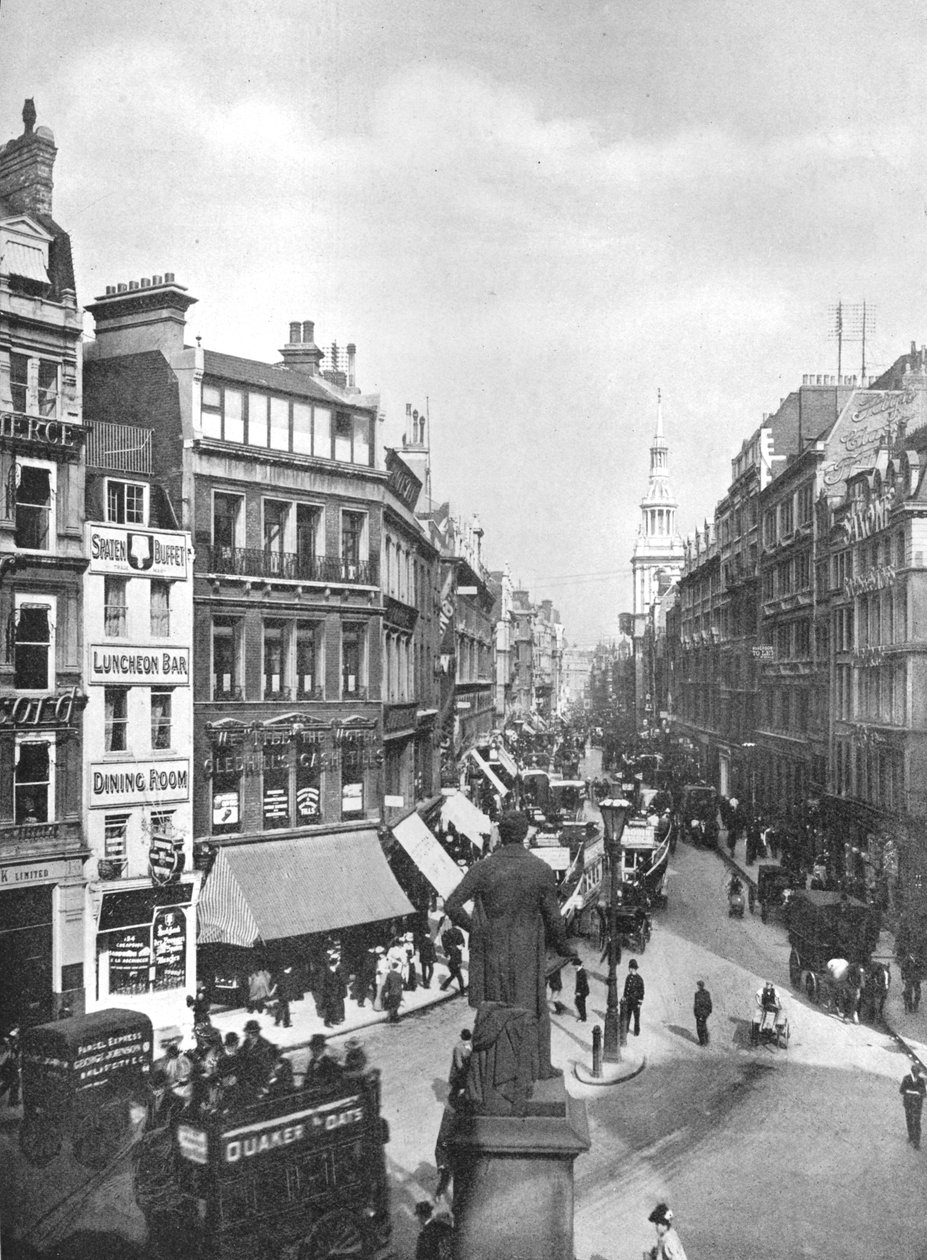 Cheapside, Londýn, 1910 od Garratt and Atkinson