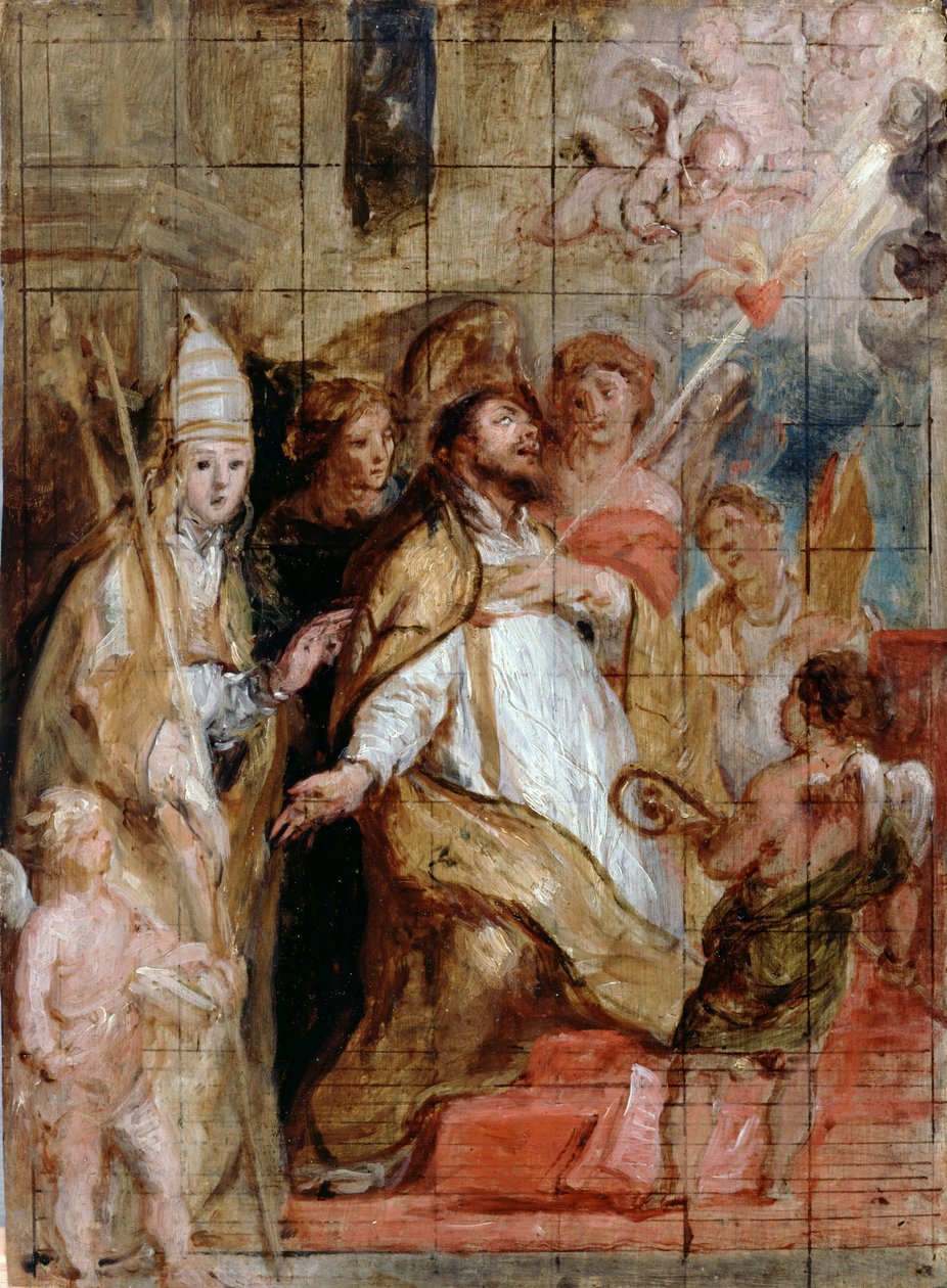 Svatý Augustin v extázi od Gaspar De Crayer