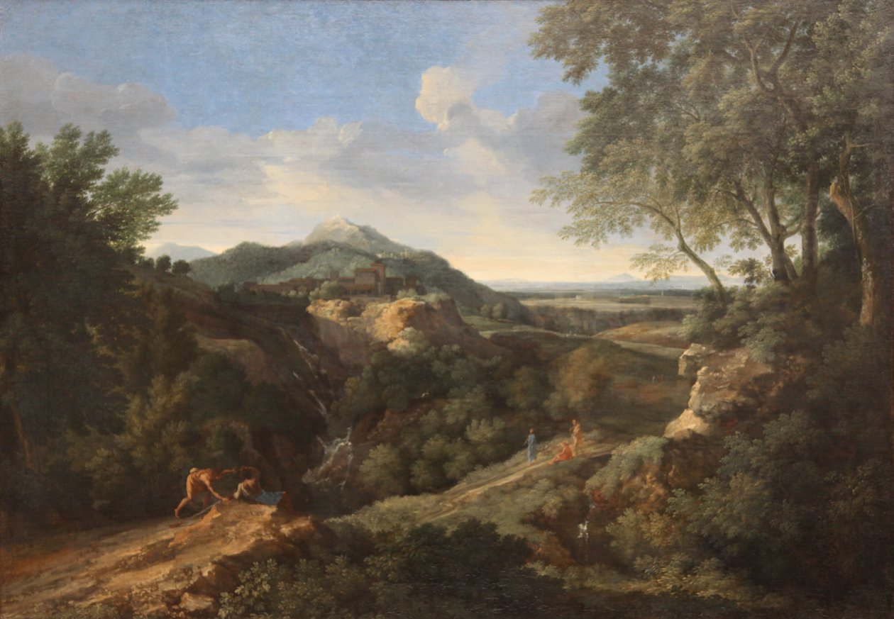 Římská horská krajina od Gaspard Dughet