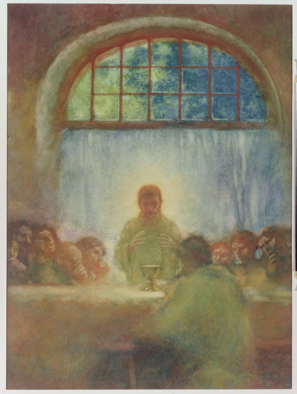 Poslední večeře, 1897 od Gaston de la Touche