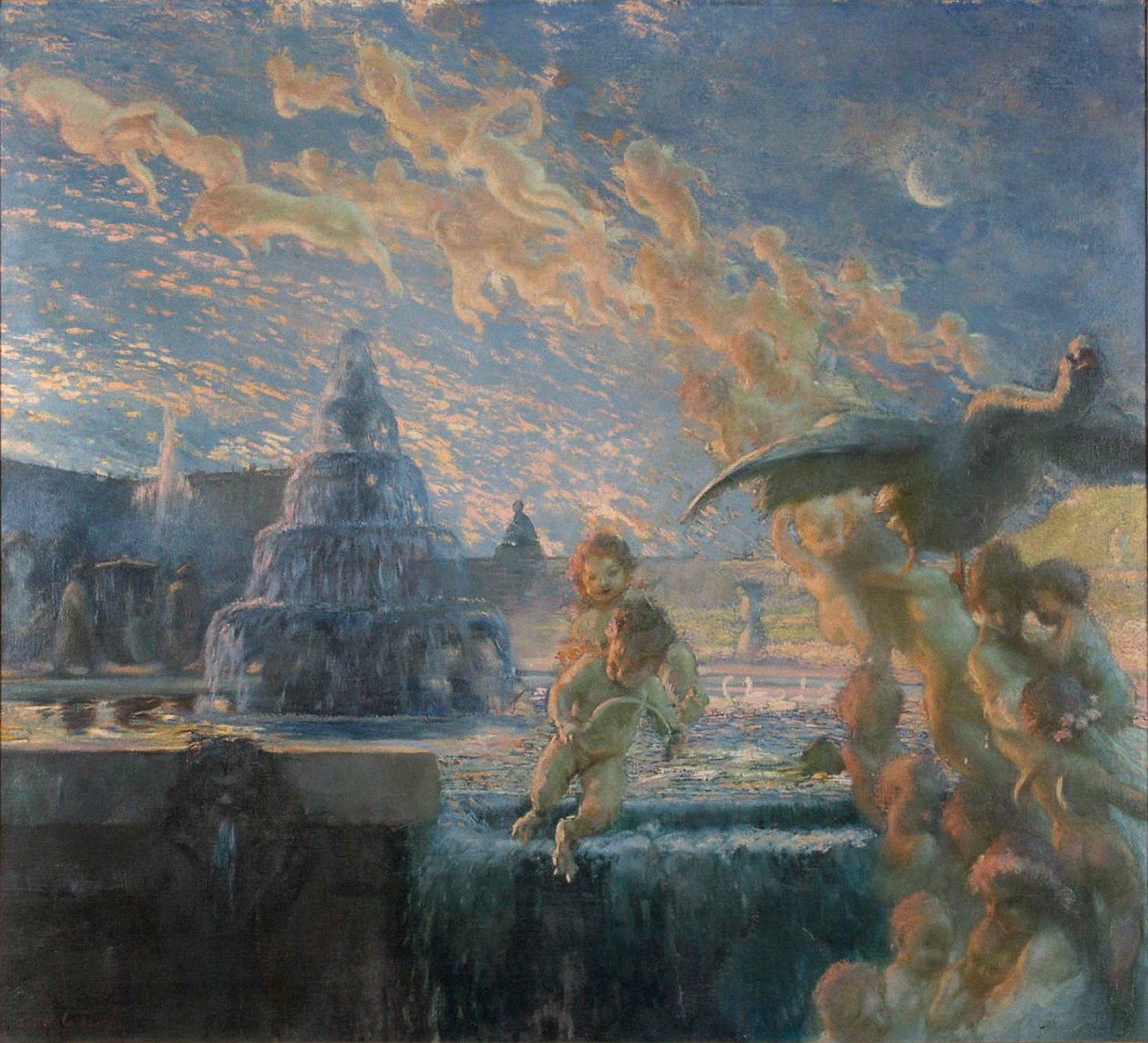 Svítání. od Gaston La Touche de