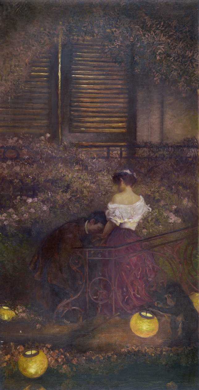 Něha srdce (malba) od Gaston de la Touche