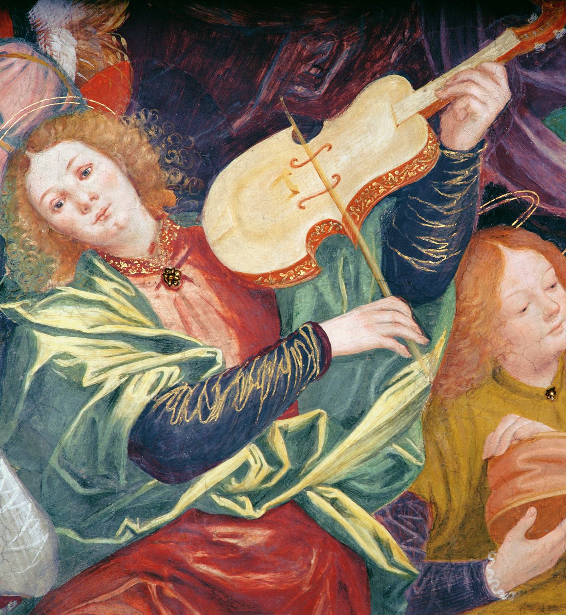 The Concert of Angels, 1534-36 (detail) (viz 175762) od Gaudenzio Ferrari