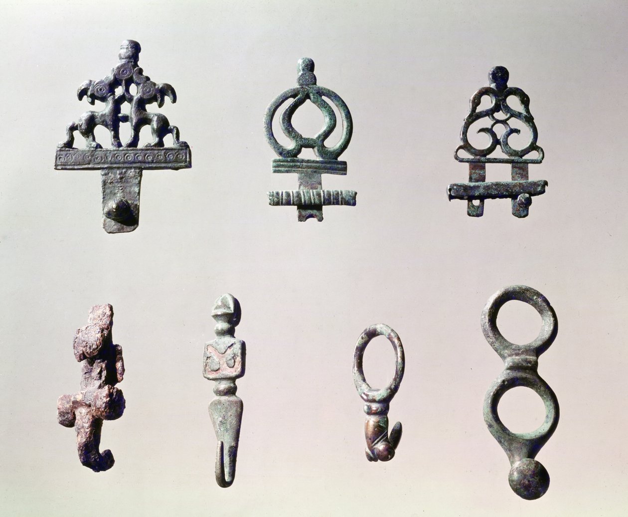 Háčky na opasky, Tene I (cca 475-0 př.nl) (bronz) od Gaulish