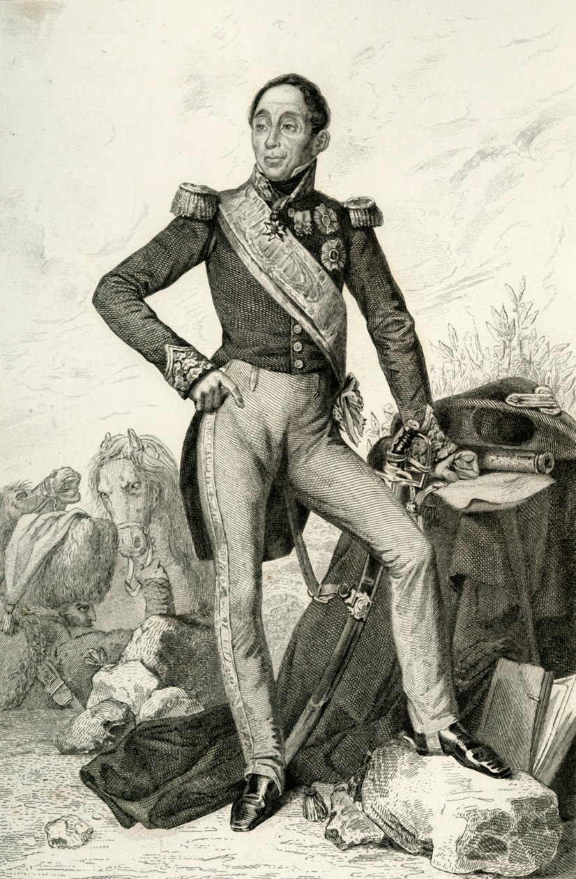 Emmanuel de Grouchy, markýz de Grouchy, 1804, 1839. od Geille