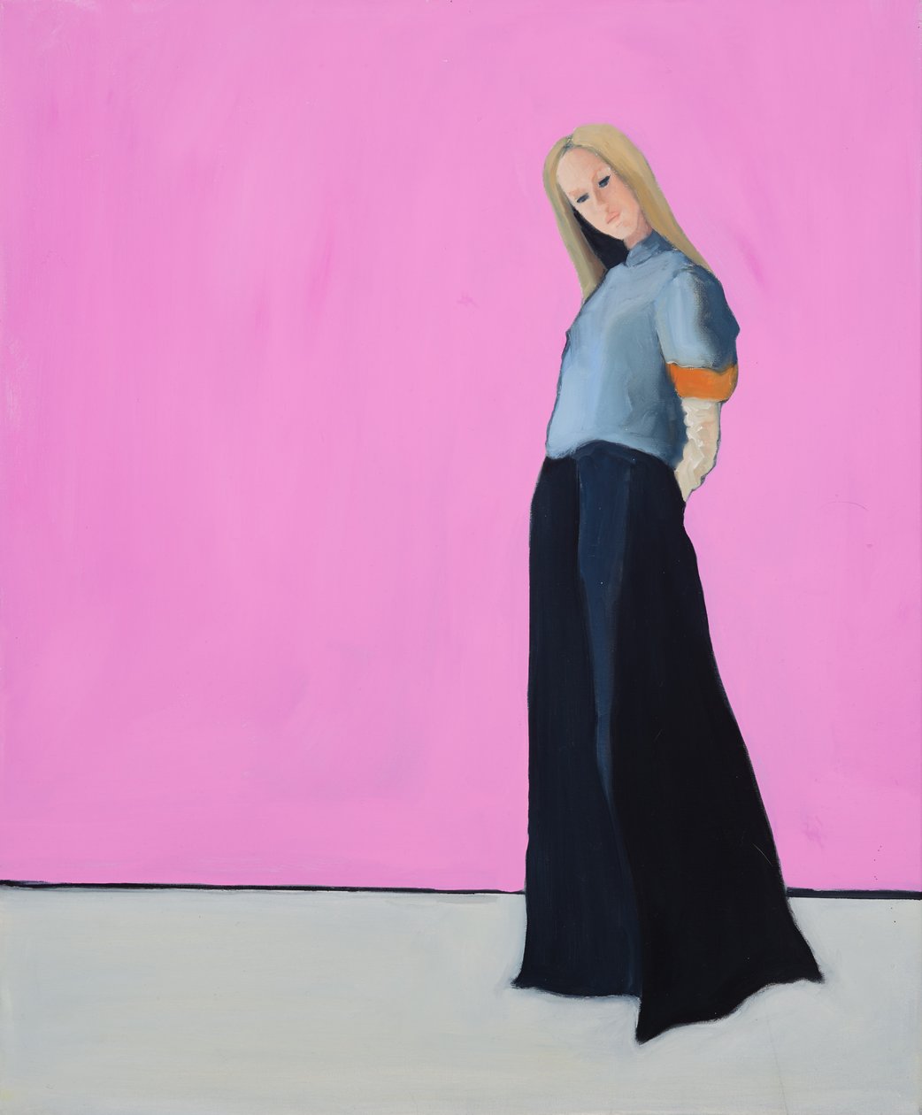Jane, 2016 (olej na plátně) od Genevieve French