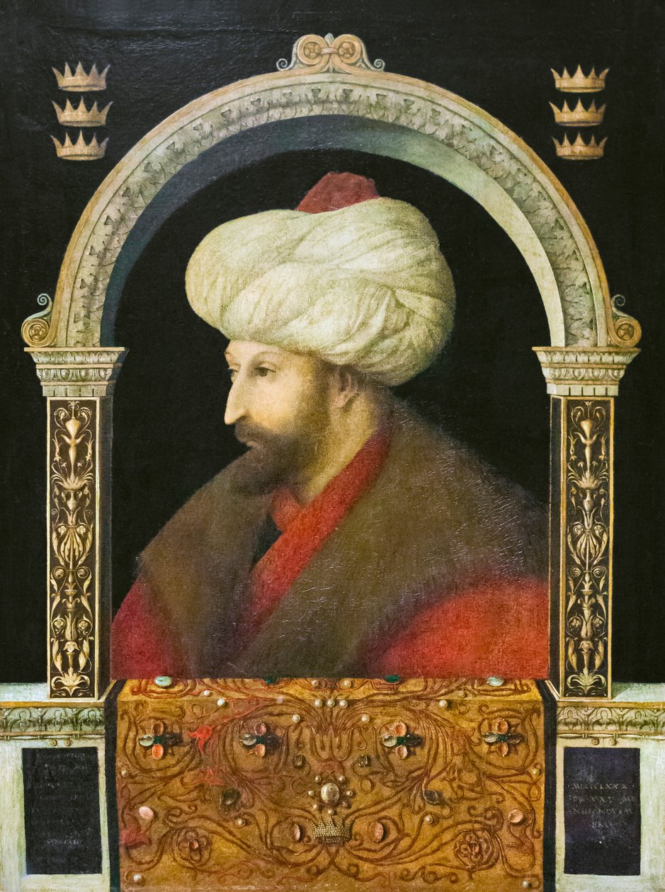 Sultán Muhammad E od Gentile Bellini