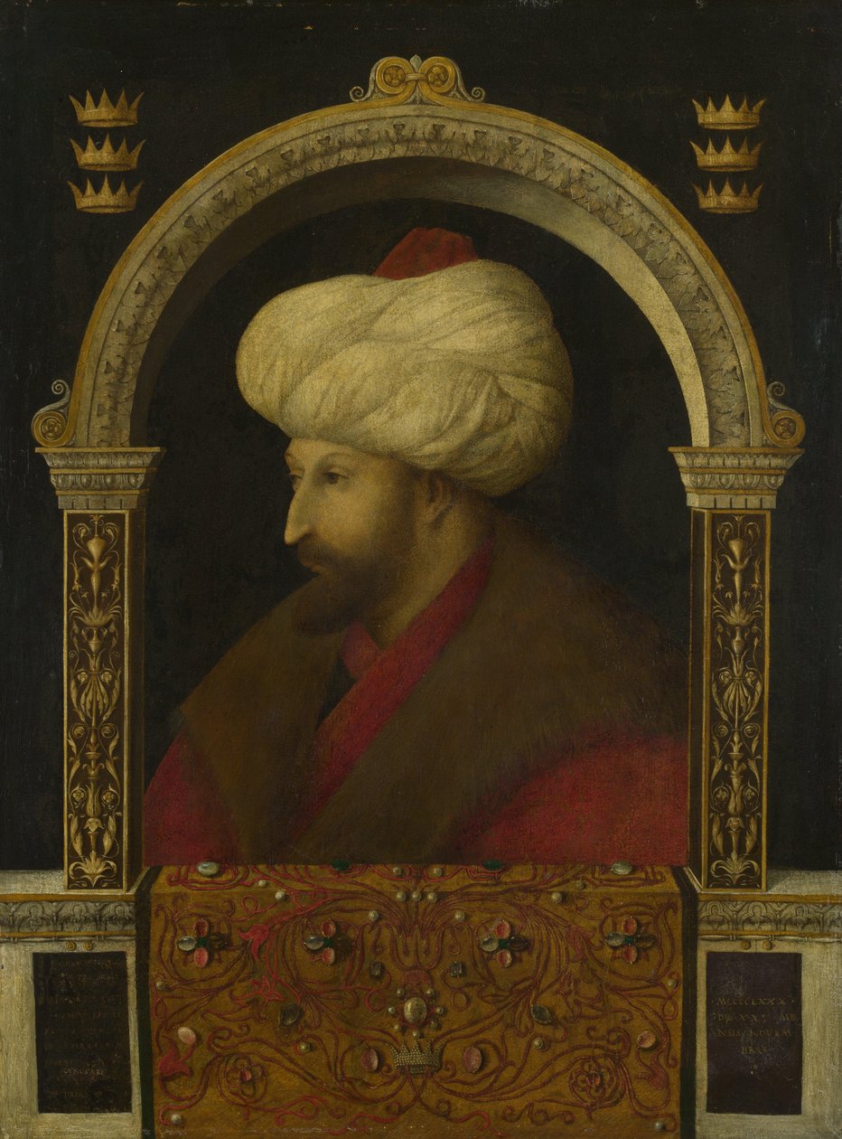 Sultán Mehmet II. od Gentile Bellini