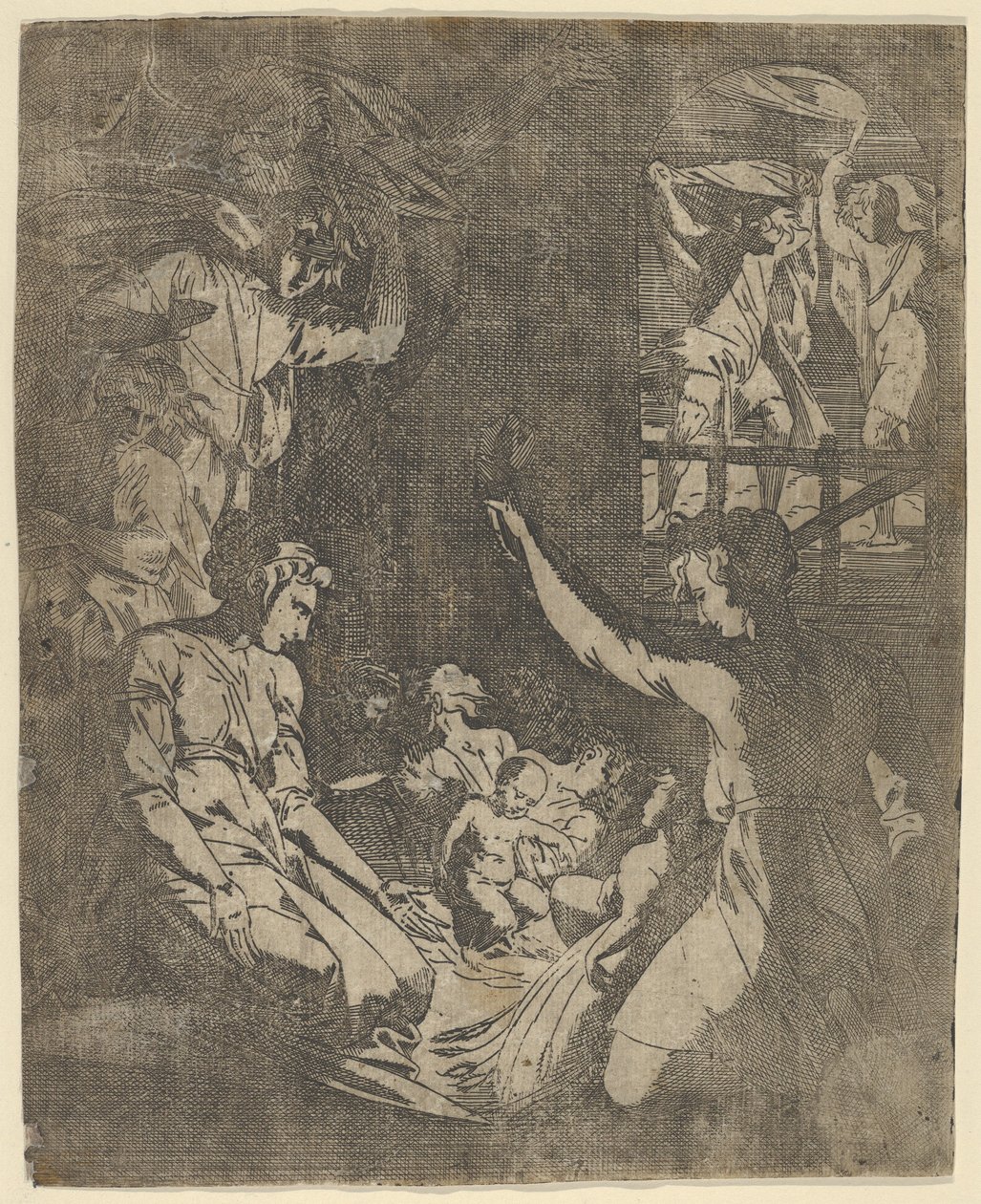 Narození Páně, 1530-73. od Geoffroy Dumoûtier