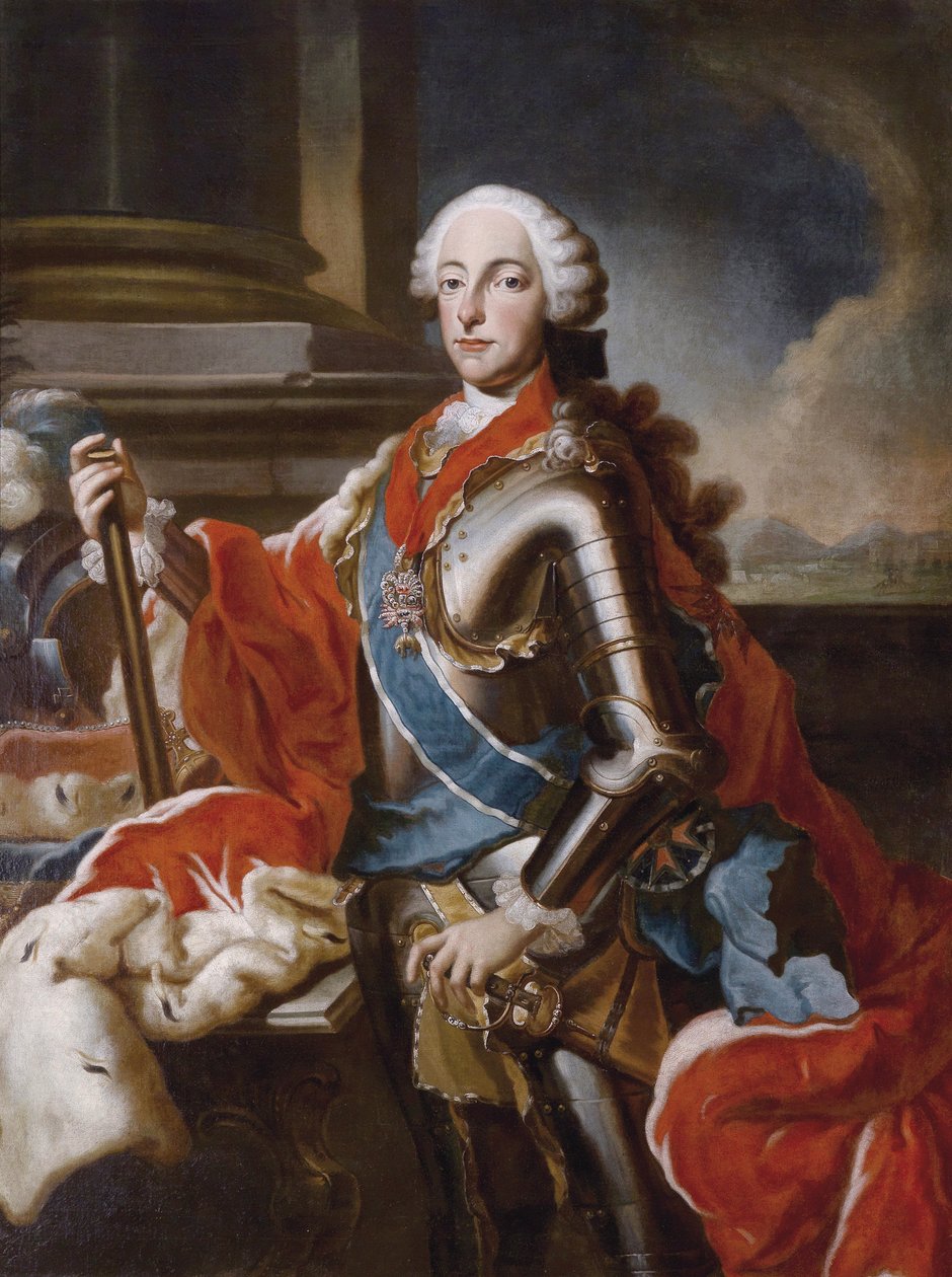 Portrét Maxmiliána III. Josefa, bavorského kurfiřta (1727-1777) od Georg Desmarees