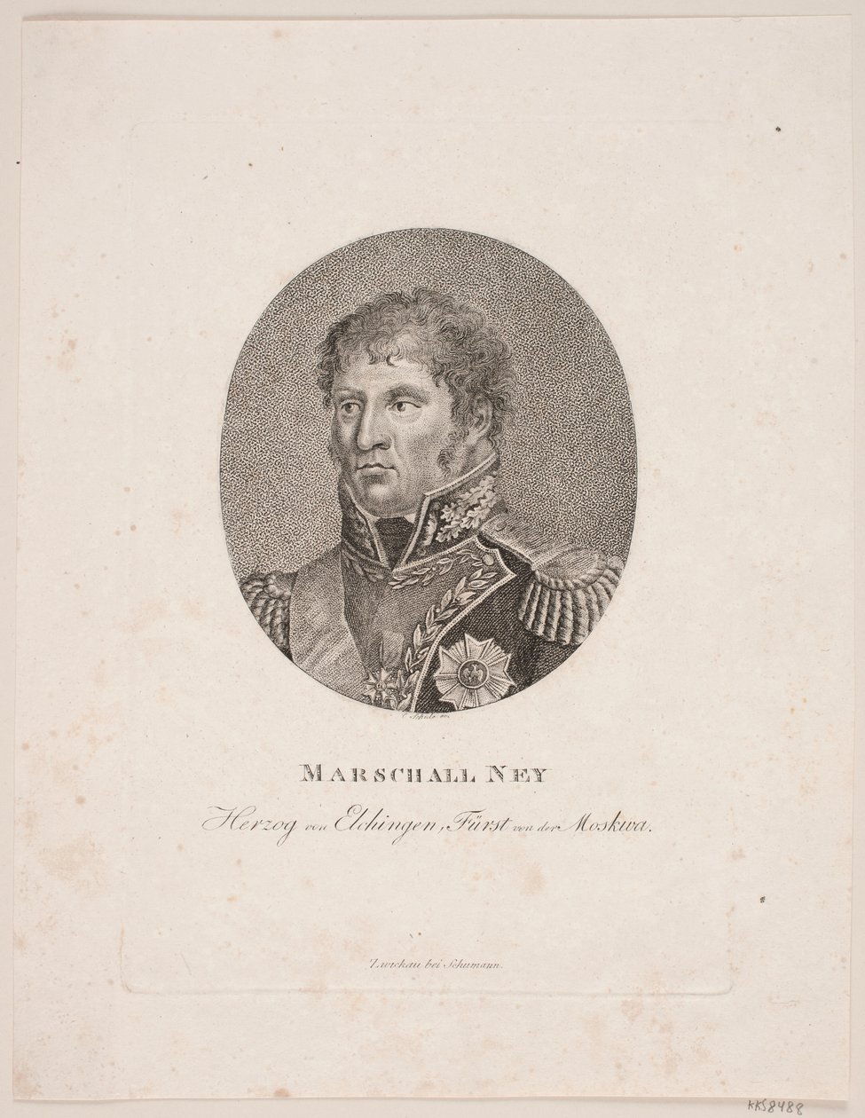 maršál Ney od Georg Christian Schule