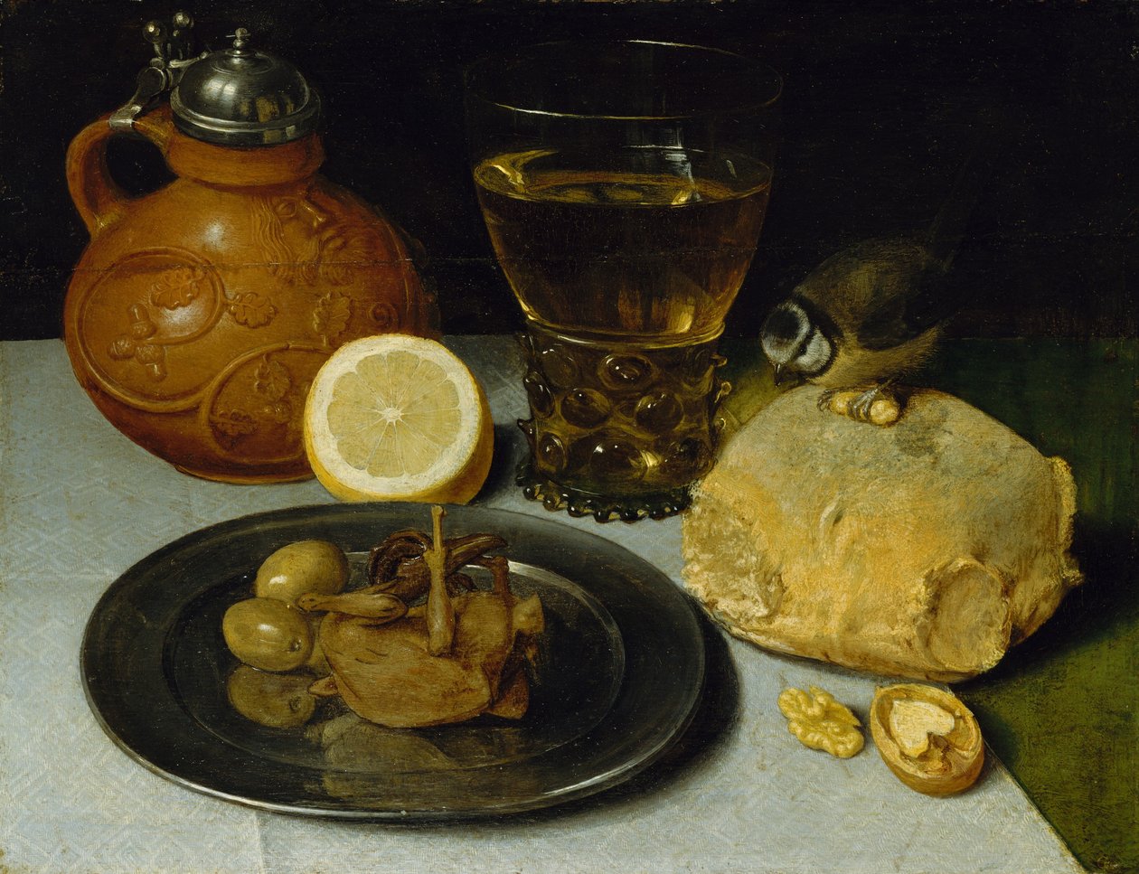 Zátiší, pravděpodobně ca. 1625-30. od Georg Flegel
