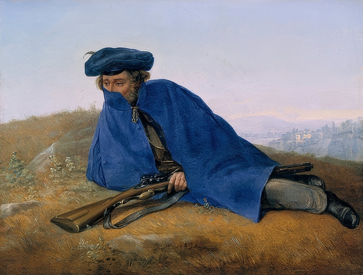 Na základnách. 1829 od Georg Friedrich Kersting