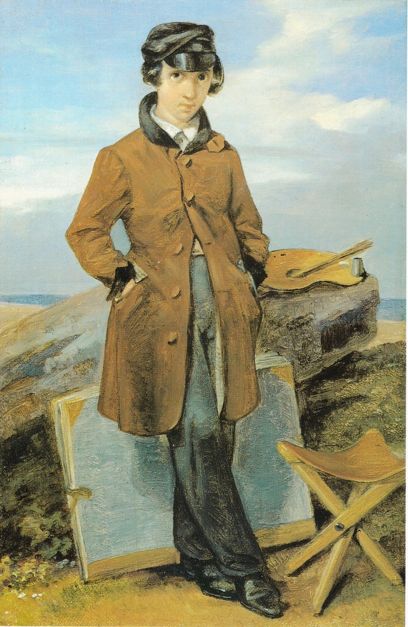 Hermann Kersting jako krajinář od Georg Friedrich Kersting