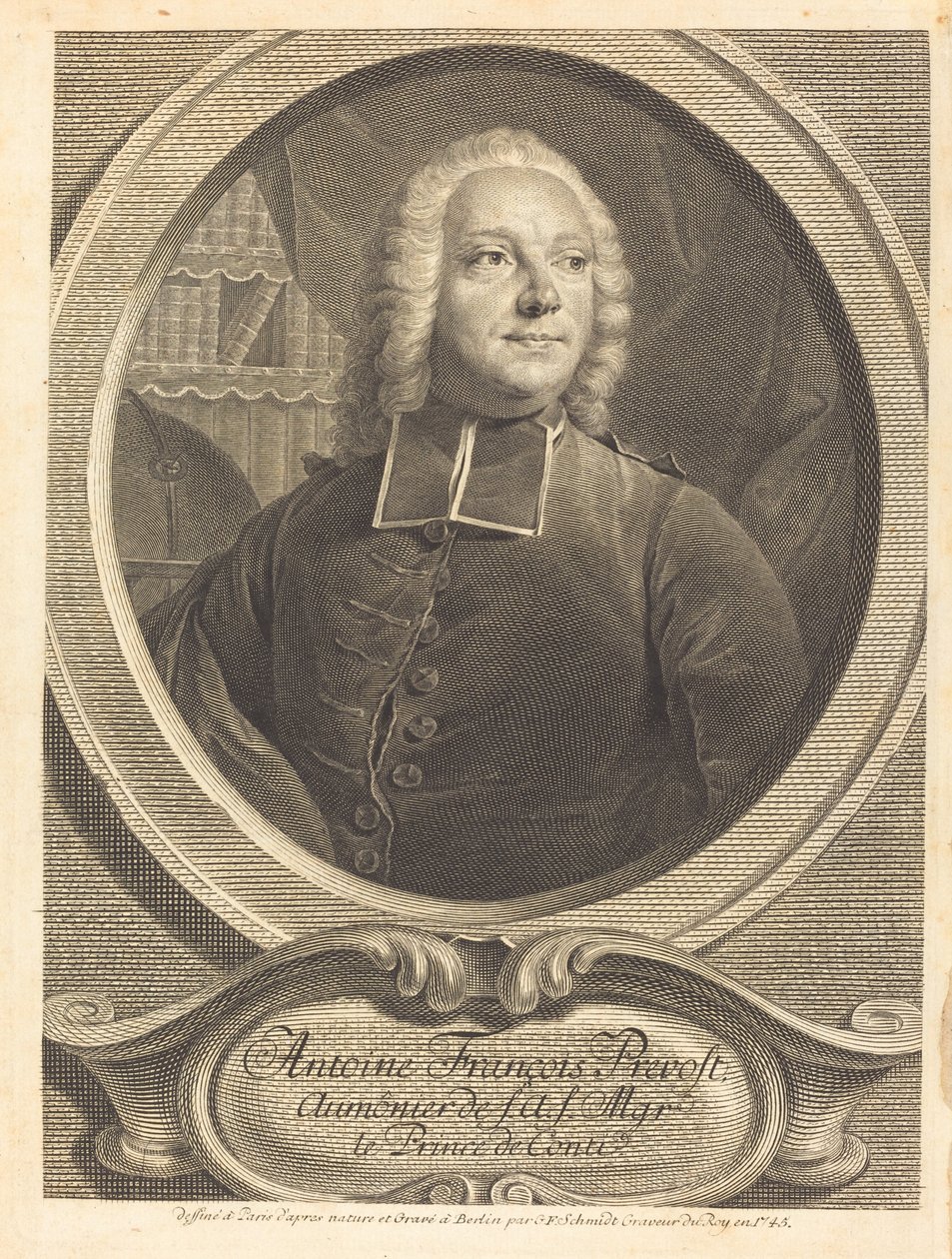 Antoine Francois Prevost od Georg Friedrich Schmidt