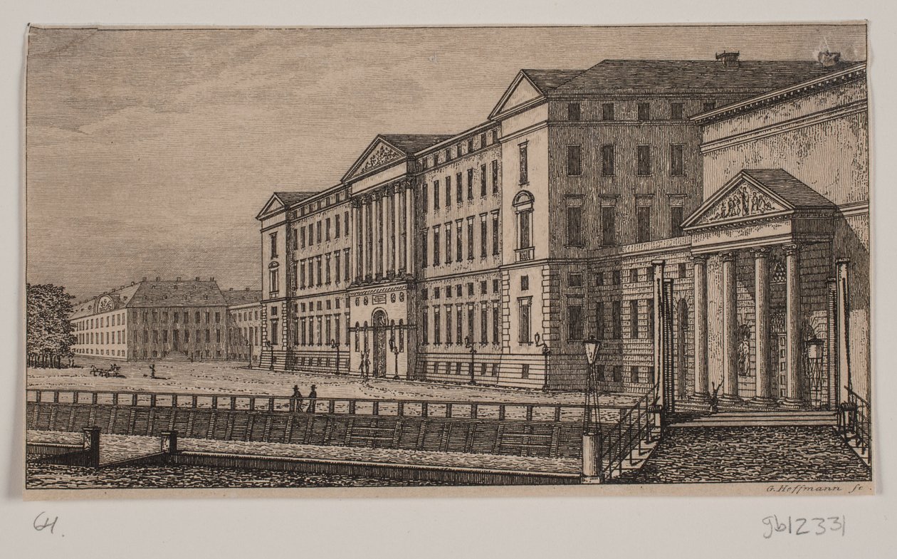 Zámek Christiansborg od Georg Hoffmann