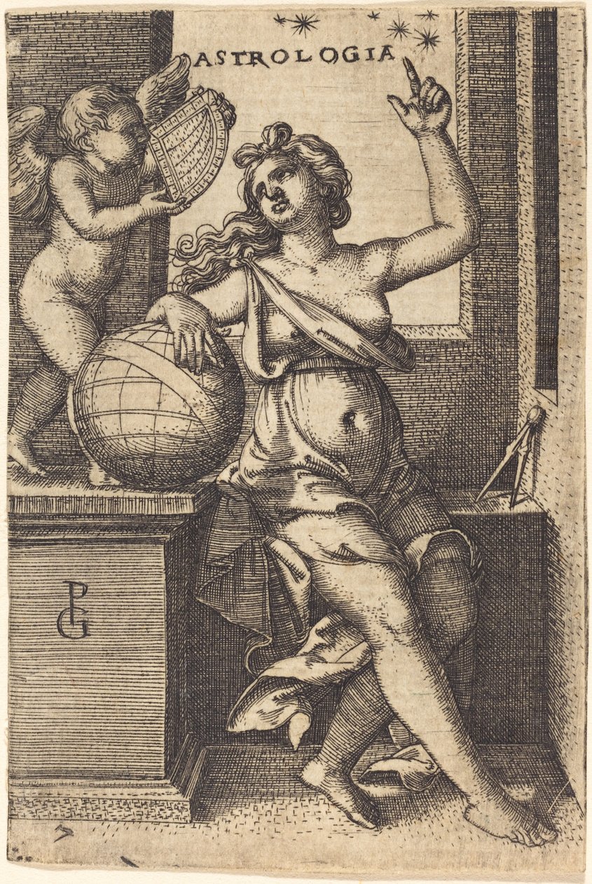 Astrologie od Georg Pencz