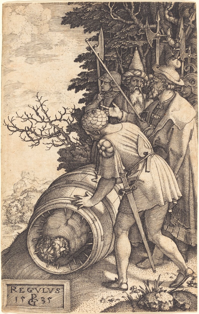 Attilius Regulus od Georg Pencz