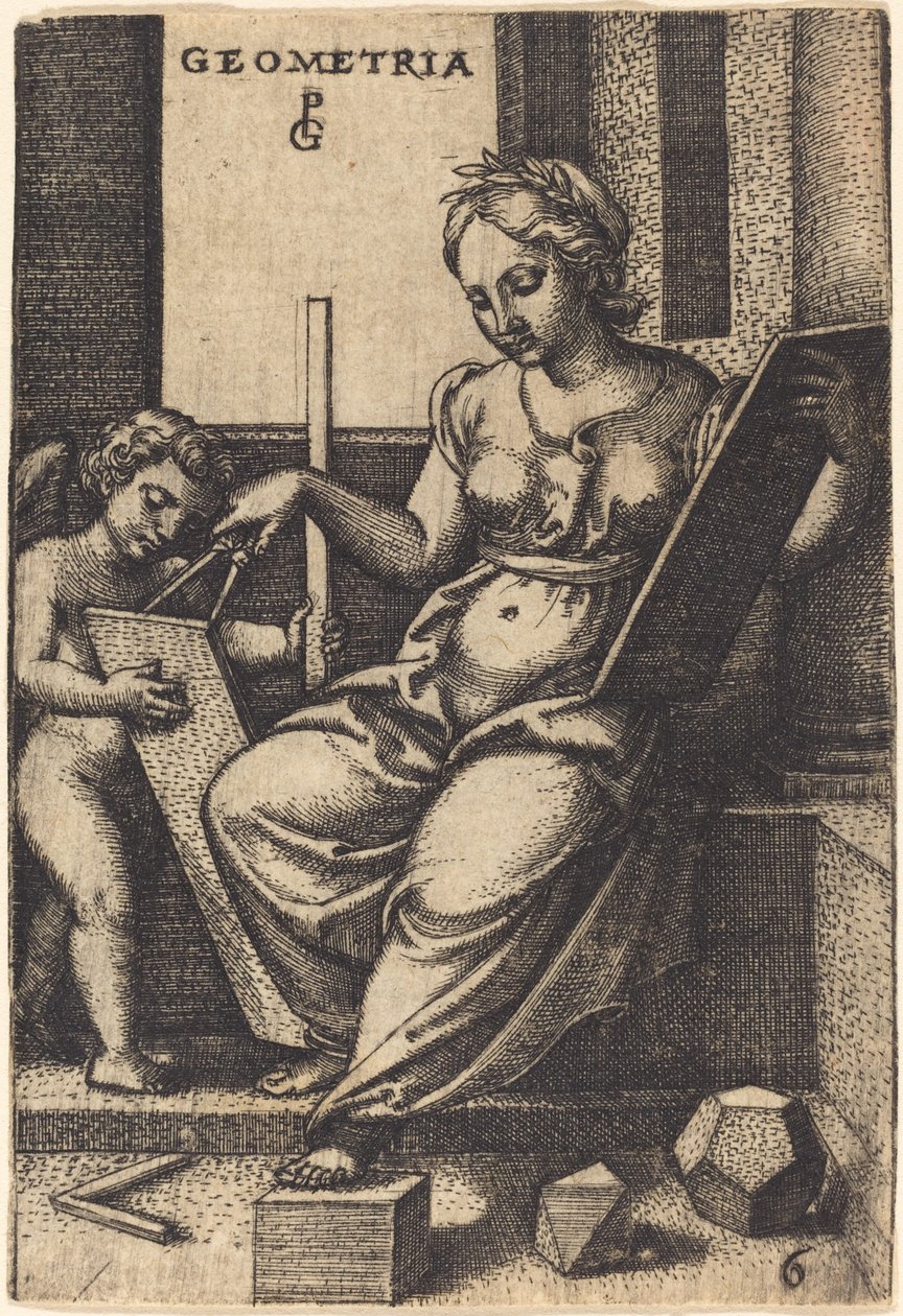 Geometrie od Georg Pencz